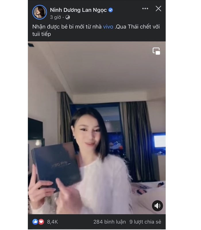 Bài chia sẻ của diễn viên Ninh Dương Lan Ngọc