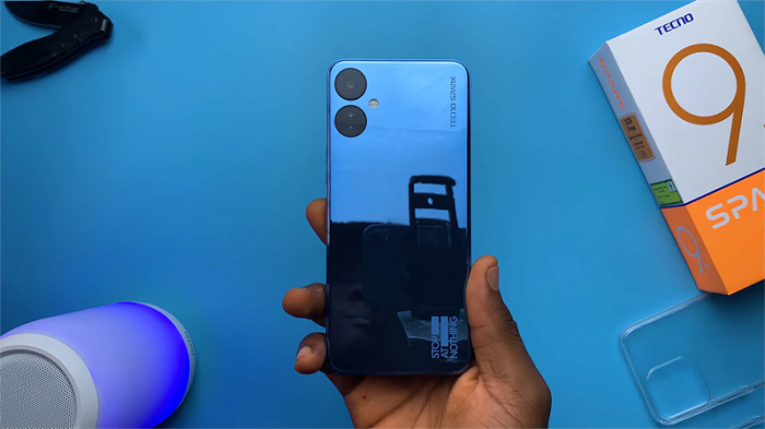 Dung lượng pin 5.000 mAh giúp Tecno Spark 9T có thể đồng hành cùng bạn khoảng 1 ngày