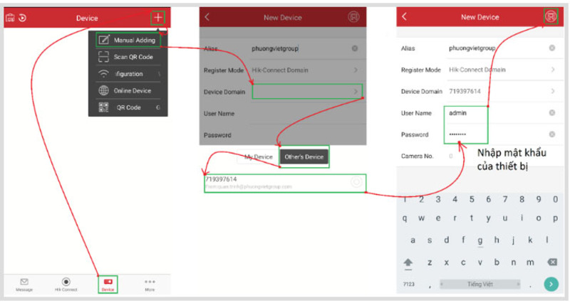 Cách chia sẻ camera Hikvision thông qua ứng dụng Hik Connect