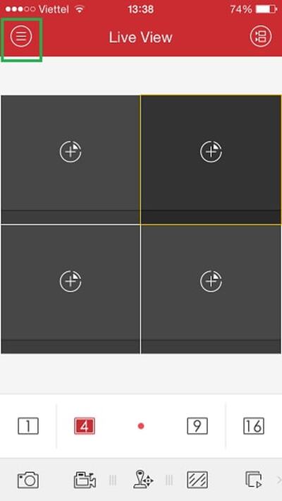 Gắn thiết bị vào ứng dụng iVMS-4500