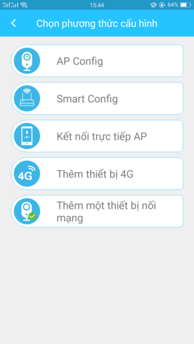 Chọn smart config