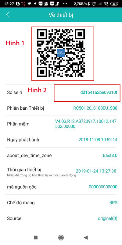 Cách chia sẻ camera IP Vitacam cho các thiết bị khác