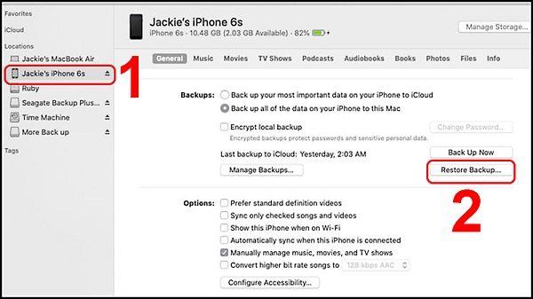 Cách chuyển ảnh từ iphone sang iphone