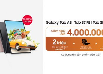 Đổi điểm Viettel++ nhận ưu đãi giảm thêm đến 2 triệu đồng khi mua Galaxy Tab A8 | S7 FE | S8 series