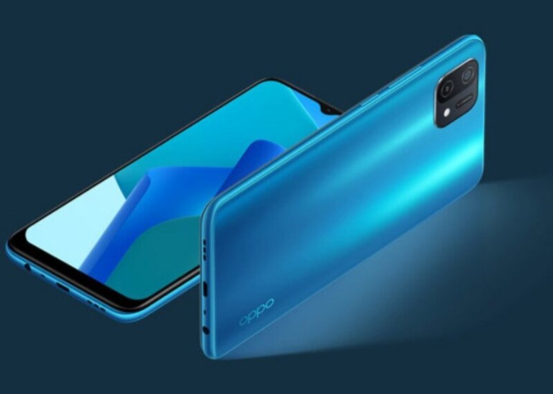 Mặt lưng thiết kế theo phong cách 3D đẹp mắt của OPPO A16K