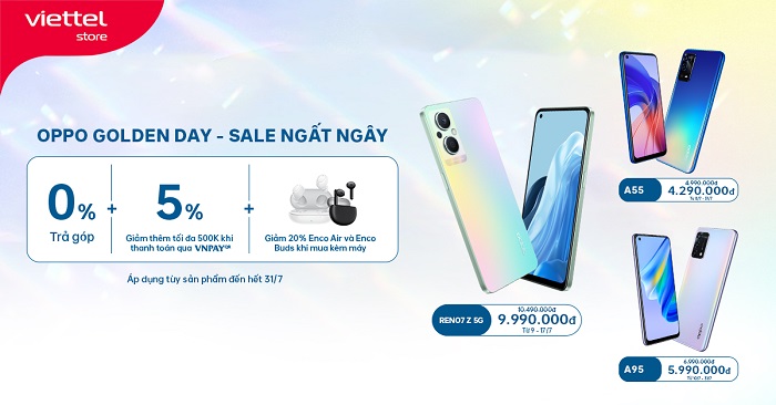 OPPO Golden day - Sale ngất ngây