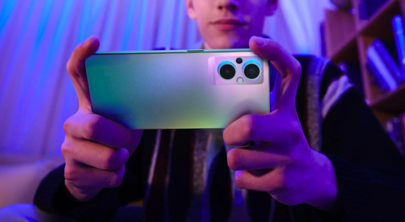 OPPO Reno7 Z sở hữu tính năng viền sáng kép độc đáo ở camera sẽ tự động sáng lên mỗi khi có thông báo đến