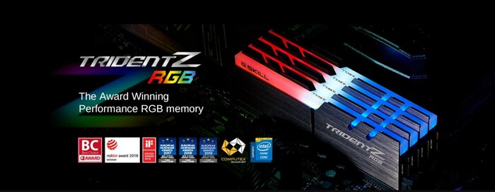 RAM G.SKILL được đánh giá cao về thiết kế