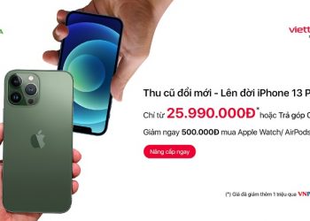 Thu cũ đổi mới lên đời iPhone 13 Pro Max giá chỉ từ 25.990.000đ