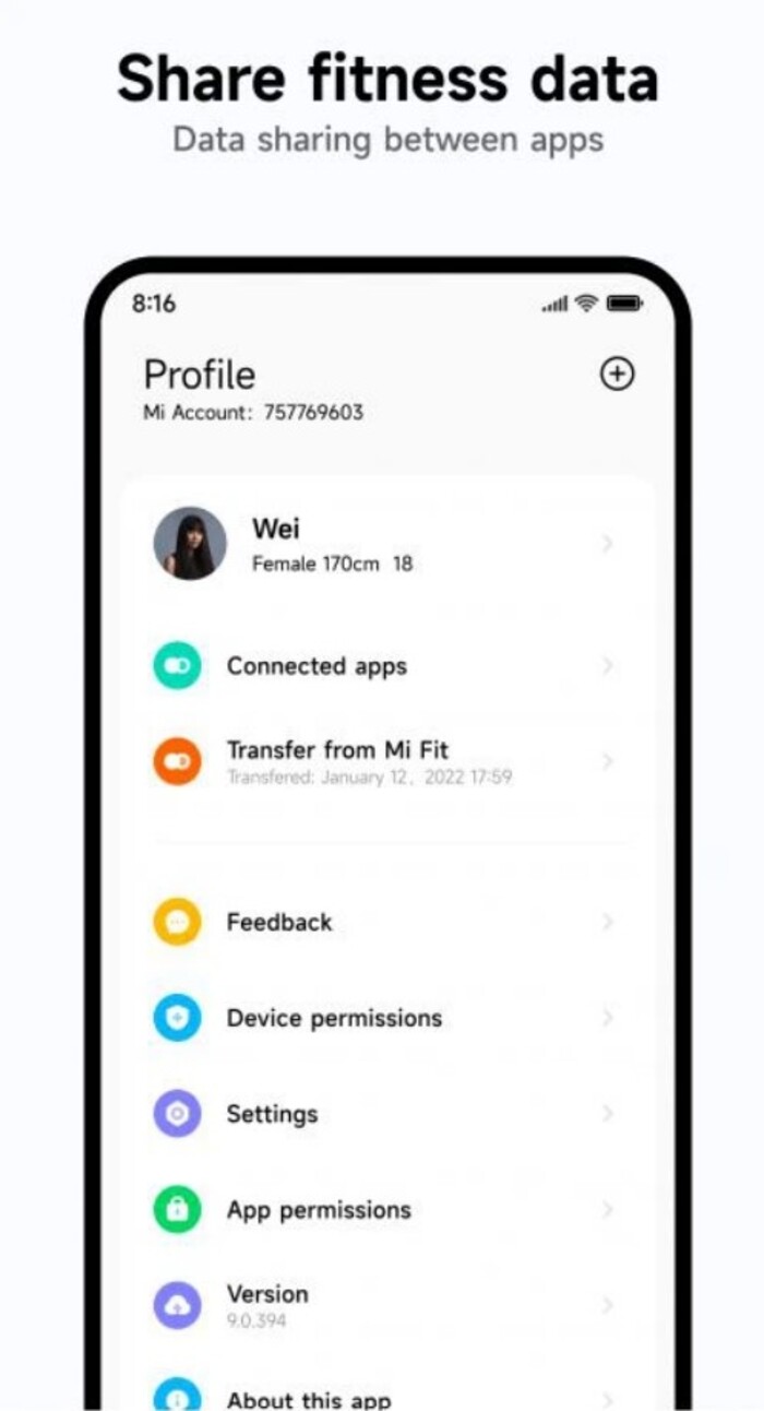 Quản lý thông tin cá nhân người dùng