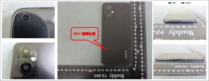 Hình ảnh rò rỉ cho thấy Reno8 Z sẽ được trang bị cụm 3 camera sau cùng đèn flash LED hình tròn