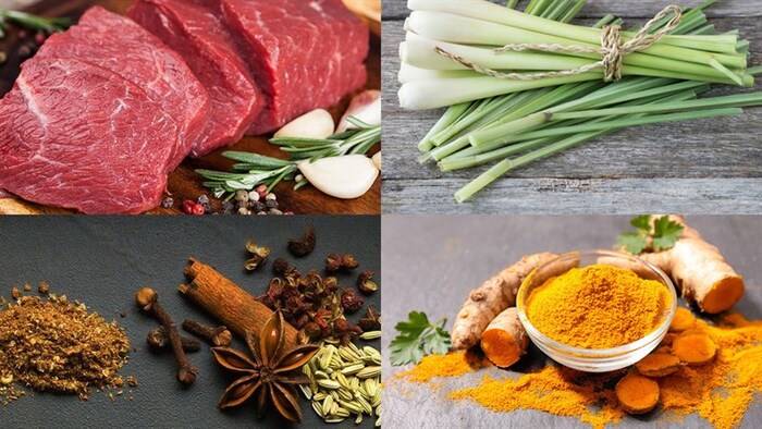 Nguyên liệu chuẩn bị