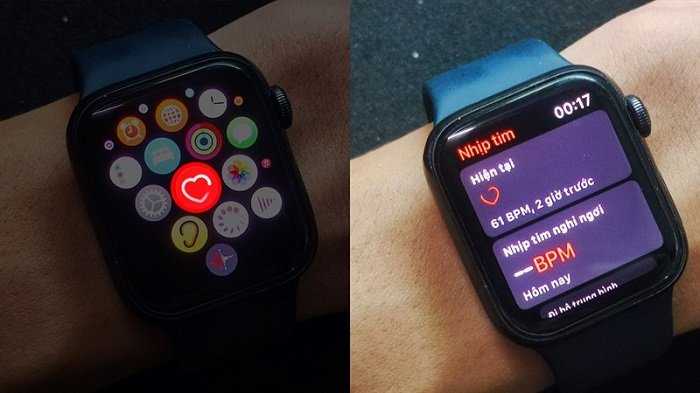 cách đo nhịp tim trên Apple Watch SE