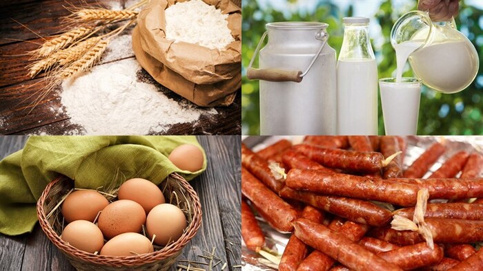 Nguyên liệu chuẩn bị