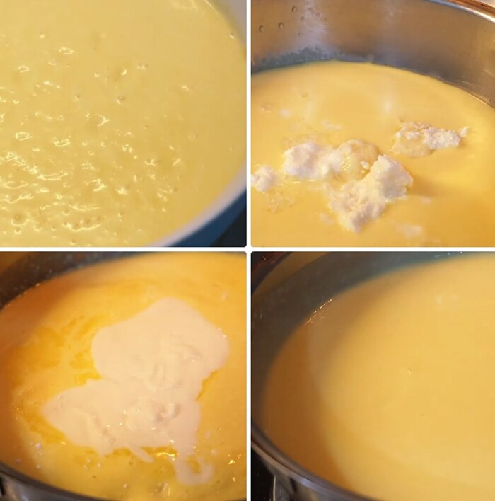 Nấu sốt kem bắp