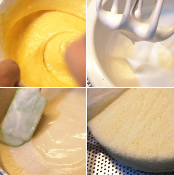 Làm bánh bông lan