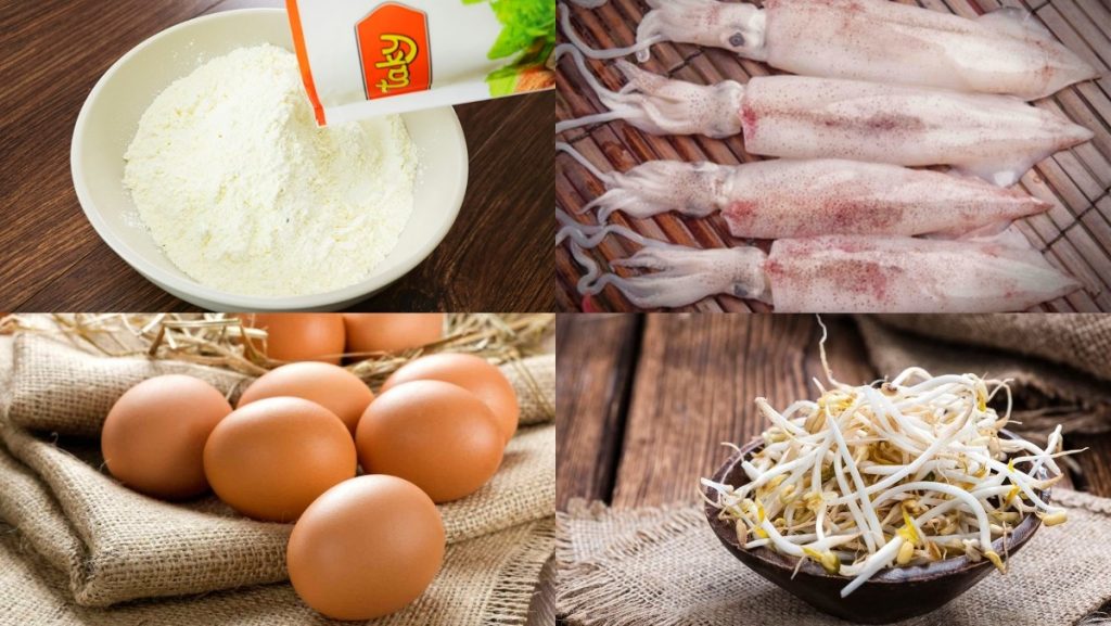 Nguyên liệu chuẩn bị