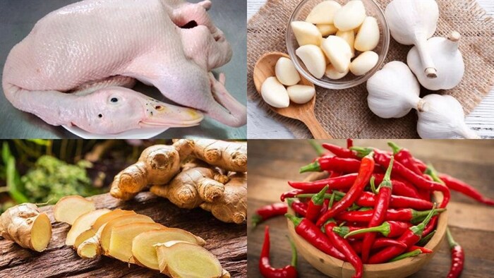 Nguyên liệu chuẩn bị