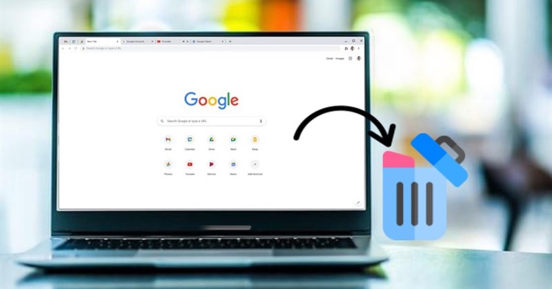 Cách xóa các shortcut trên Google Chrome