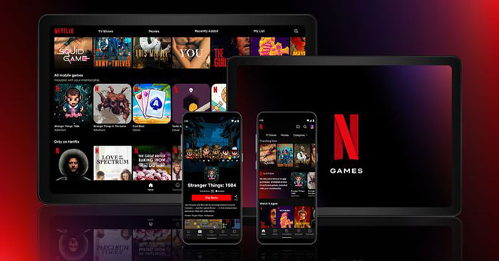 cài đặt game trên Netflix