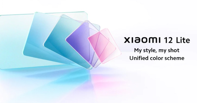 màu sắc của Xiaomi 12 Lite