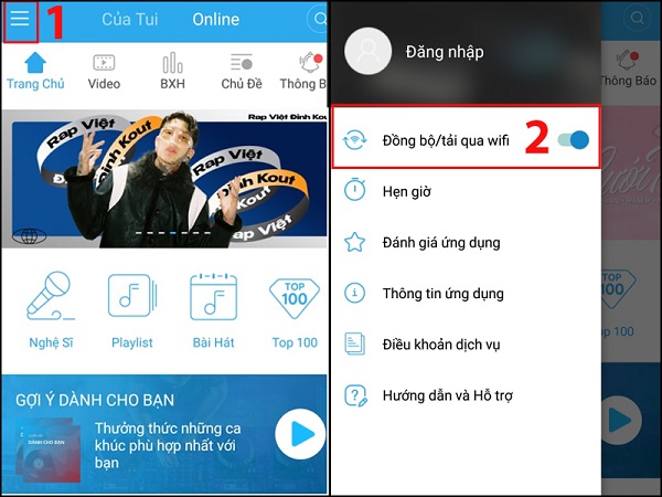 Tải nhạc về iPhone