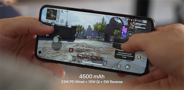 Nothing Phone (1) đi kèm pin 4.500 mAh