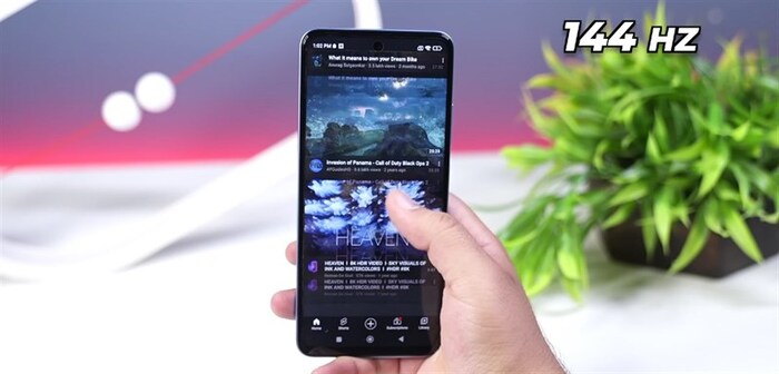 Redmi K50i 5G còn được trang bị màn hình tần số quét 144 Hz