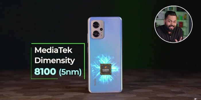 Redmi K50i 5G còn được trang bị vi xử lý Dimensity 8100