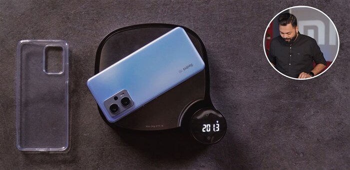 Redmi K50i 5G có trọng lượng tương đối nhẹ