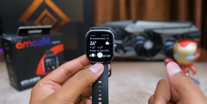 Trên tay Amazfit GTS 4 Mini