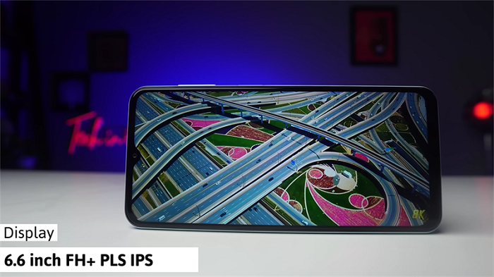 Galaxy F13 được trang bị màn hình rộng lớn với kích thước 6.6 inch