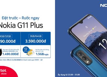 Đặt ngay Nokia G11 Plus để rinh ngay Nồi chiên không dầu siêu hấp dẫn
