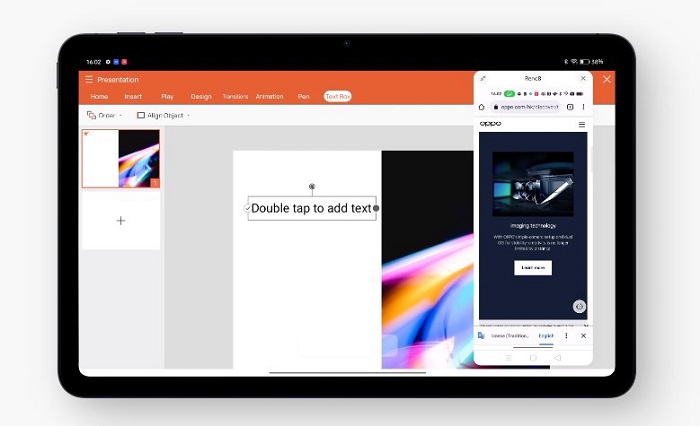 ColorOS của OPPO Pad Air