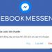 Cách khôi phục tin nhắn Messenger đã xóa trên iPhone