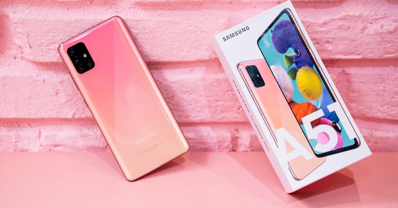 Samsung màu hồng