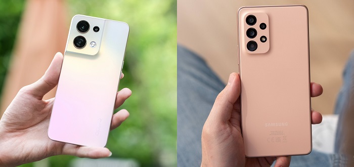 So sánh Samsung Galaxy A53 5G và OPPO Reno8 5G