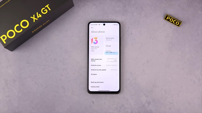 Trên tay POCO X4 GT