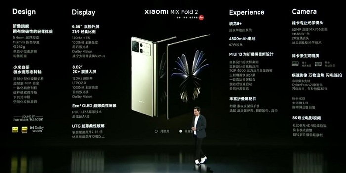 Xiaomi MIX Fold 2 có gì mới
