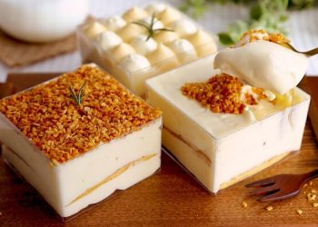 Cách làm bánh bông lan kem trứng bằng nồi chiên không dầu thơm ngon, khó cưỡng