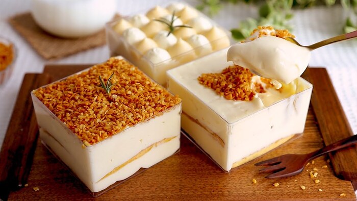 Cách làm bánh bông lan kem trứng bằng nồi chiên không dầu thơm ngon, khó cưỡng