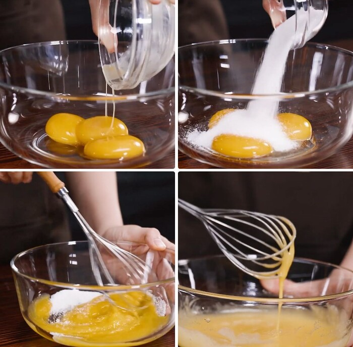 Đánh trứng và đường