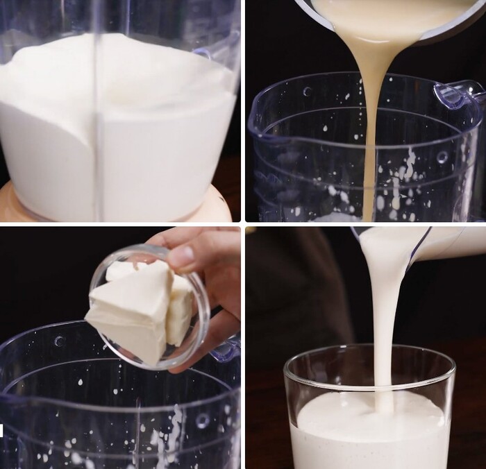 Làm kem tươi phô mai