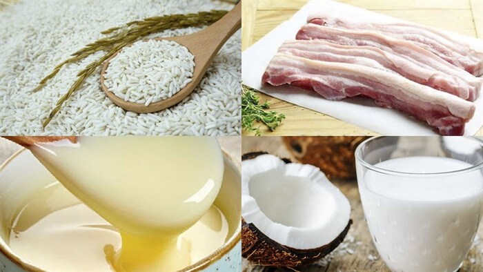 Nguyên liệu chuẩn bị