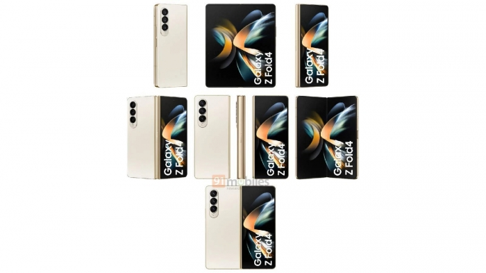 hình ảnh chính thức của Galaxy Z Fold 4 và Flip 4