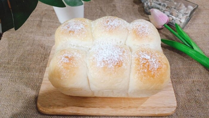 Cách làm bánh mì sữa phô mai cream cheese bằng lò nướng