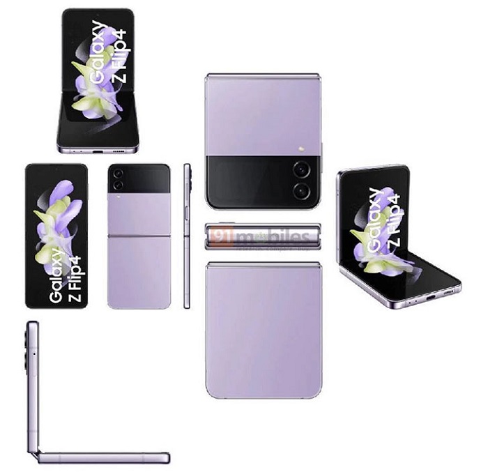 màu sắc Galaxy Z Flip4