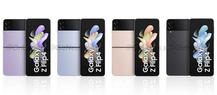 màu sắc Galaxy Z Flip4