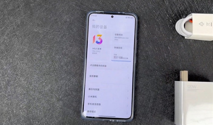 trên tay Redmi K50 Extreme Edition