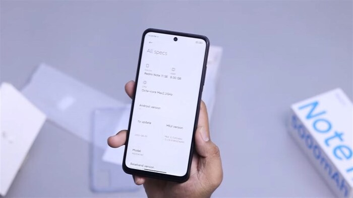 Redmi Note 11 SE 5G được trang bị con chip Dimensity 700 của nhà MediaTek